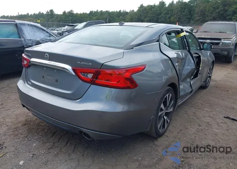 2016 Nissan Maxima 3.5 Platinum z USA, uszkodzony, nr VIN 1N4AA6AP7GC390318